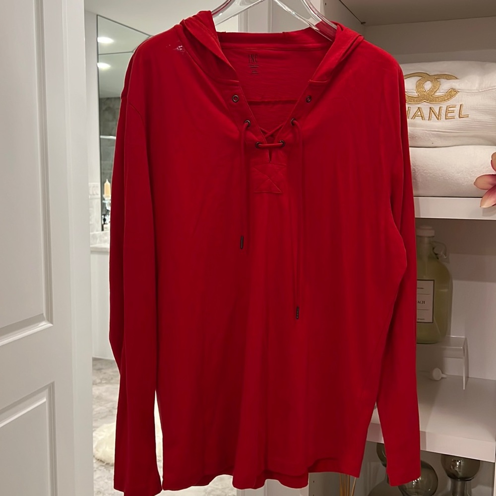 INC men shirt size XXL with hoodie